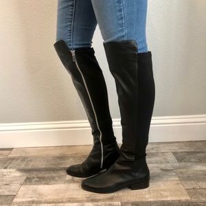 Micheal Kors Black Knee-High Boots